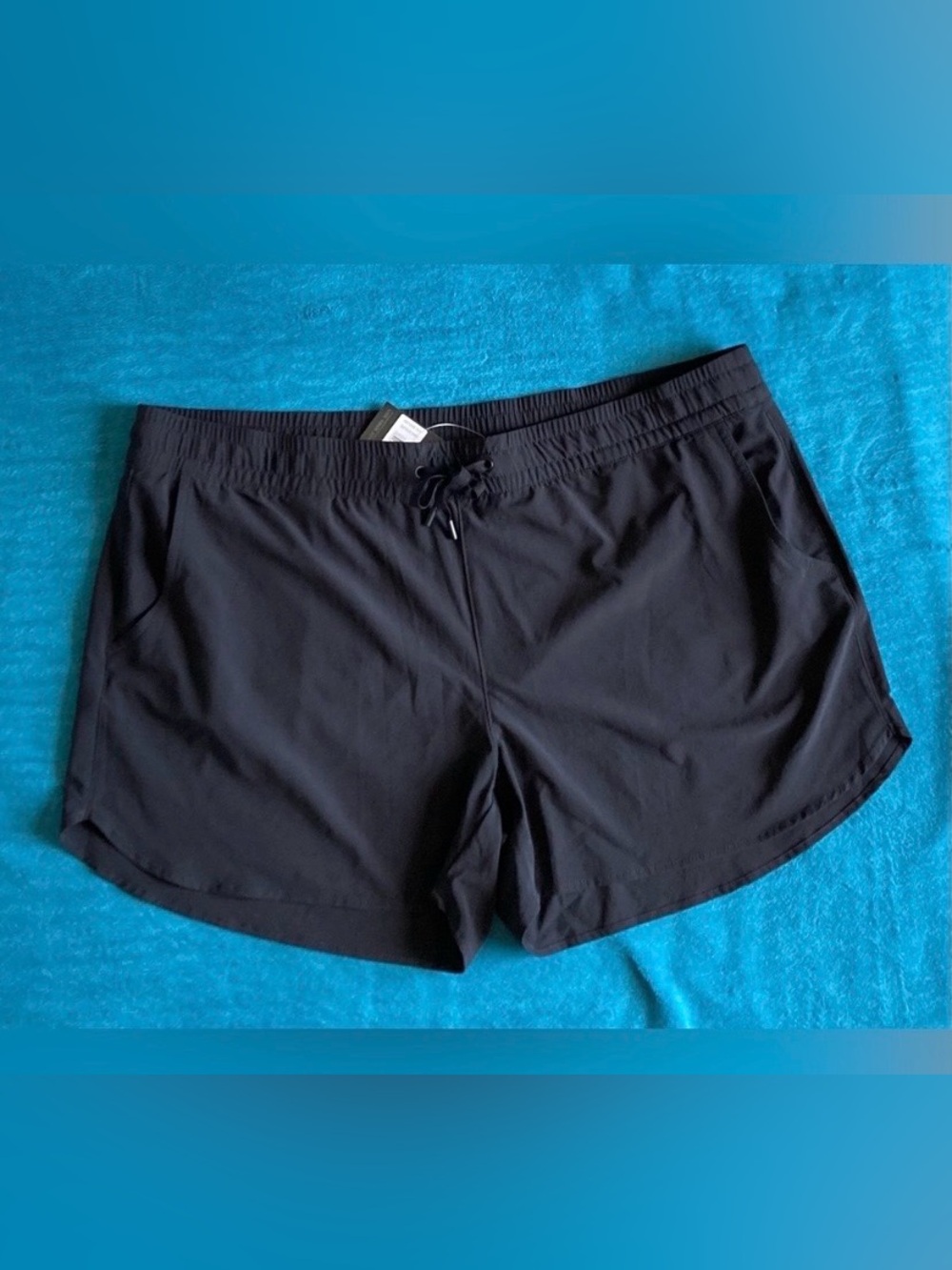 Eddie Bauer Black Women's Performance Drawstring Shorts